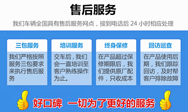 國六凱馬藍牌壓縮垃圾車售后服務